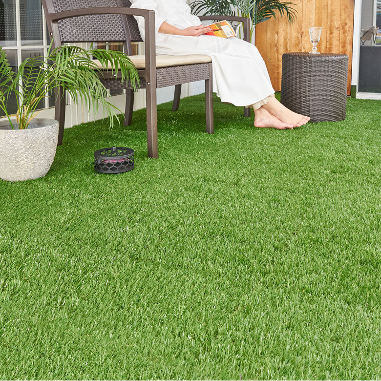 リアル人工芝タイル。人工芝パネル。ジョイント。