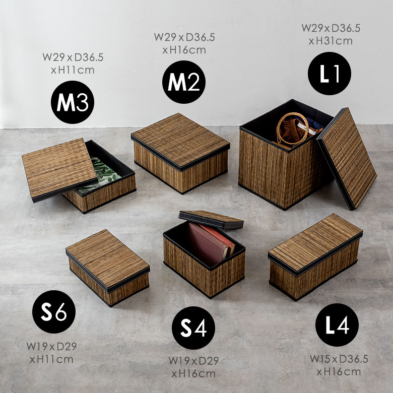 パームリディの折りたたみモジュールボックス