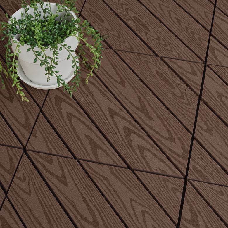 温かみのある本物そっくりの木目を実現