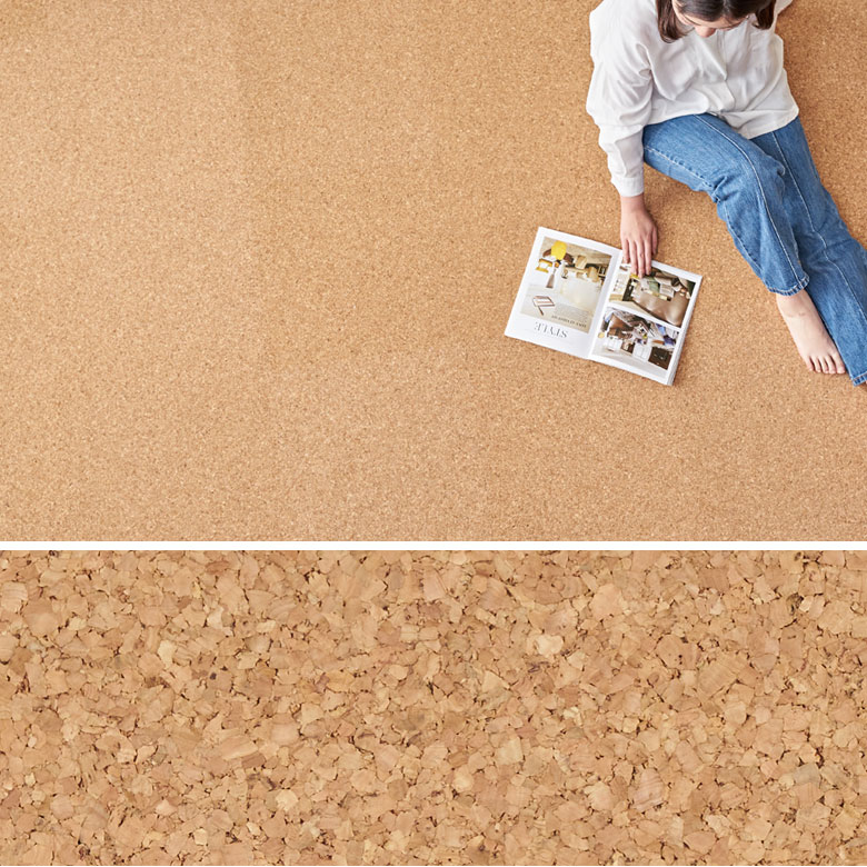 年中快適なコルクマット