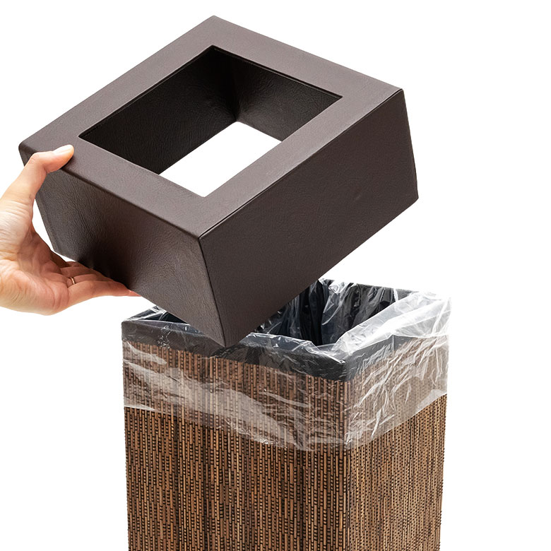 ゴミ袋が見えないおしゃれなゴミ箱