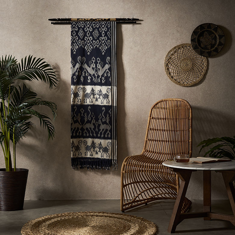 バリのリゾートホテルのような雰囲気を演出