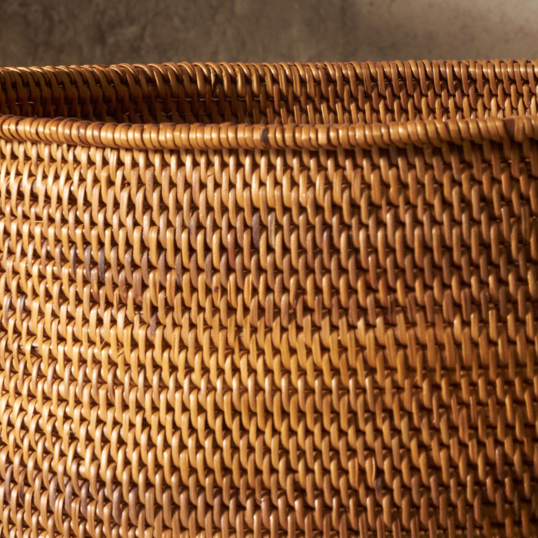 インドネシアのアタが素材のかごバスケット