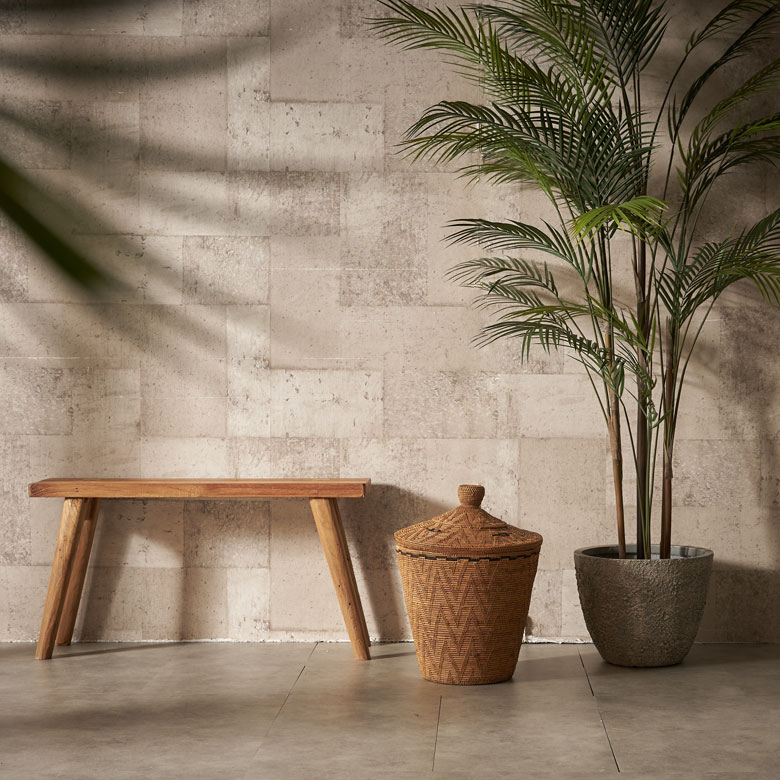 色の変化を楽しめるアタのかごバスケット