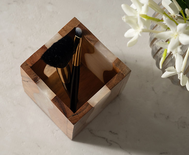 ハンドメイドの温もり感じる