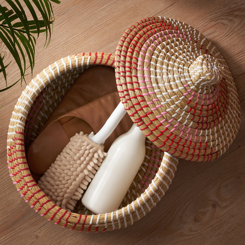 見せる収納で家中すっきり