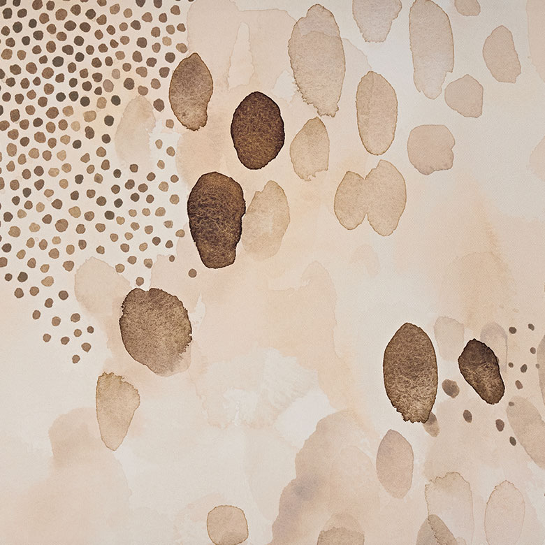 側面までプリントされた立体感あるアートパネル