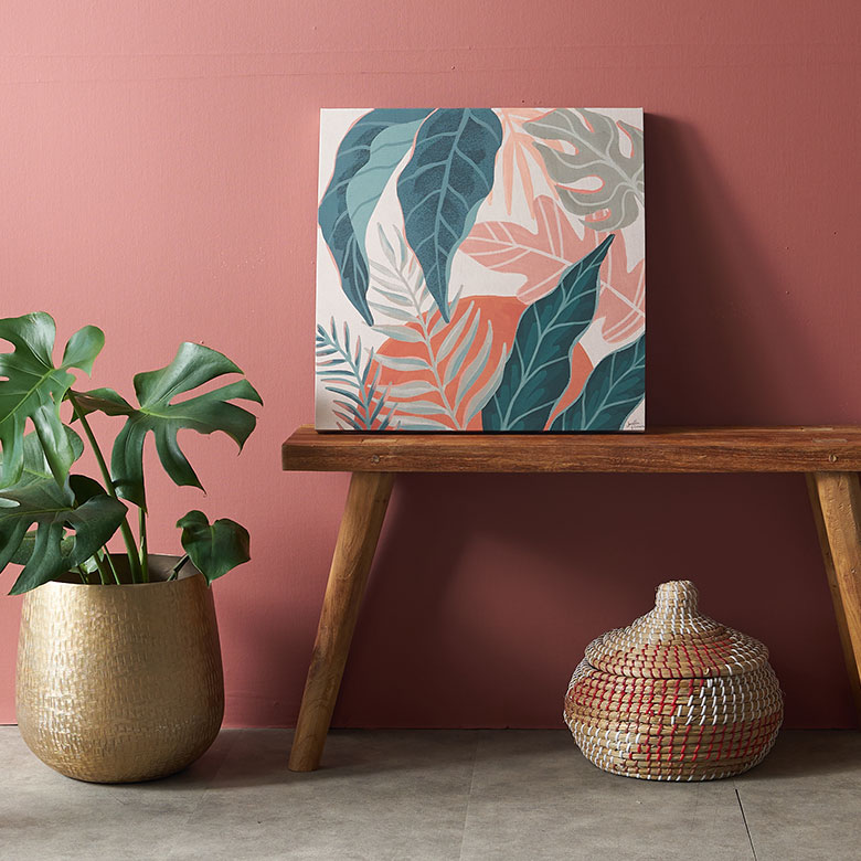BOTANICAL LEAVES。抽象画。モダン。アートパネル。キャンバスアート。