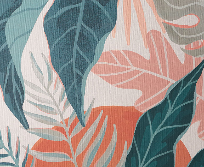 側面までプリントされた立体感あるアートパネル