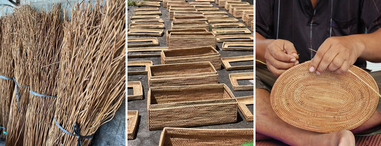 バリ伝統のアタ製品の特長