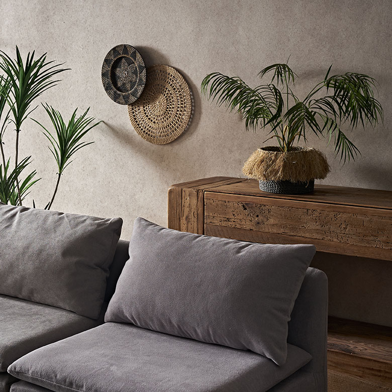 ナチュラルカラー×グレーの2トーン