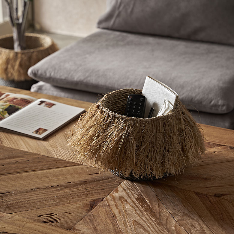 ナチュラルカラー×グレーの2トーン