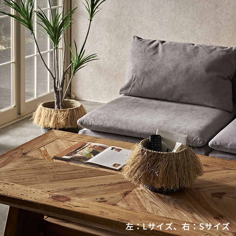 ナチュラルカラー×グレーの2トーン