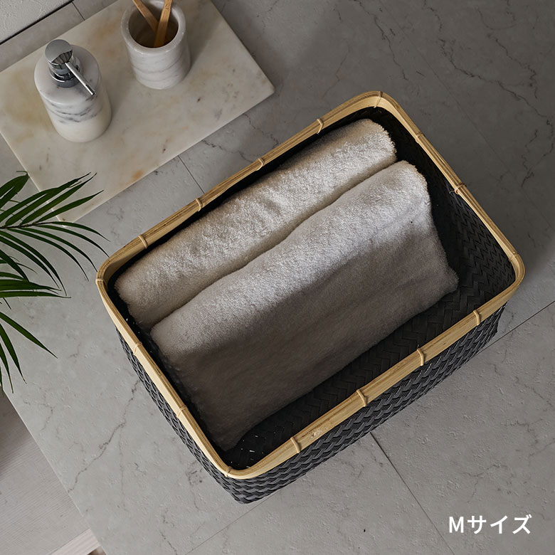 棚にも入れやすく、どんな場所でも使いやすい長方形