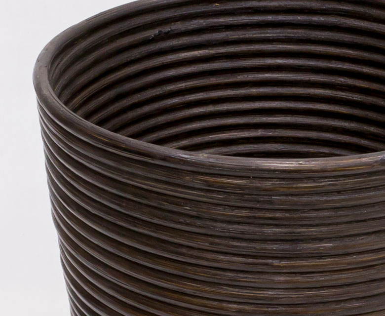 底面まで美しい渦巻に