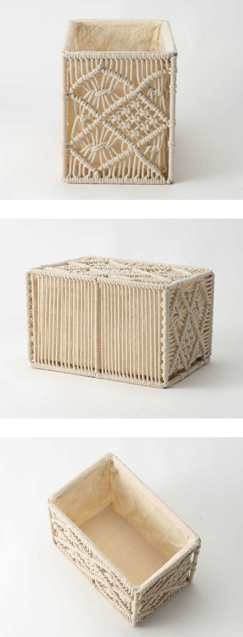 中身が透けないので、すっきりと収納できます