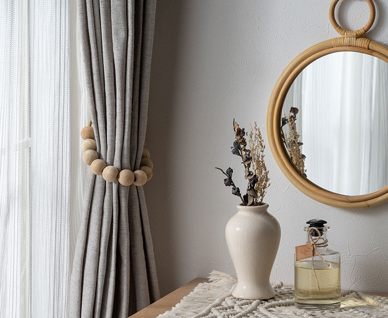 シンプルでナチュラルカラーのインテリア雑貨