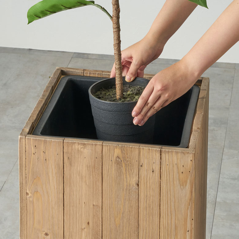 7号鉢用のプランタケース