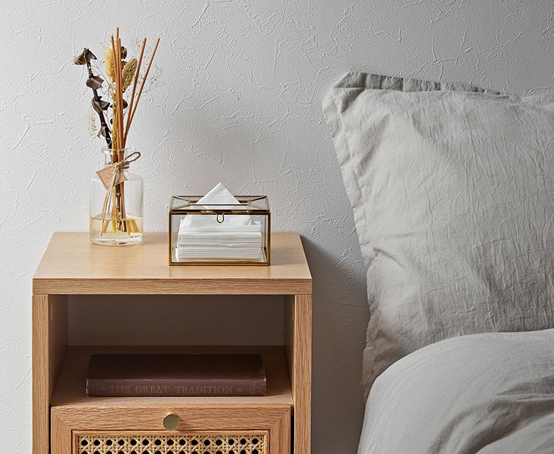 ホテルライクでおしゃれでミニサイズのティッシュケース