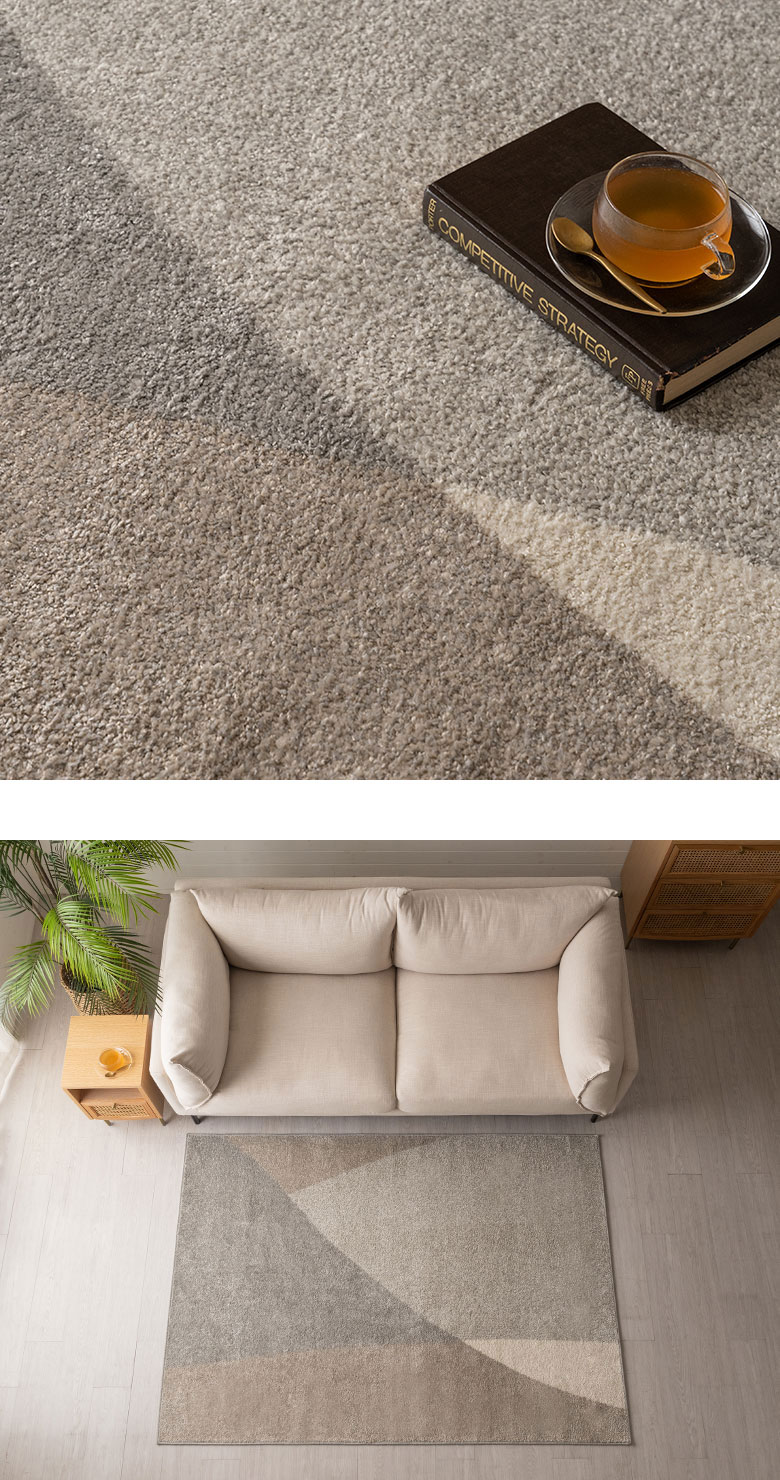 おしゃれなデザインラグ