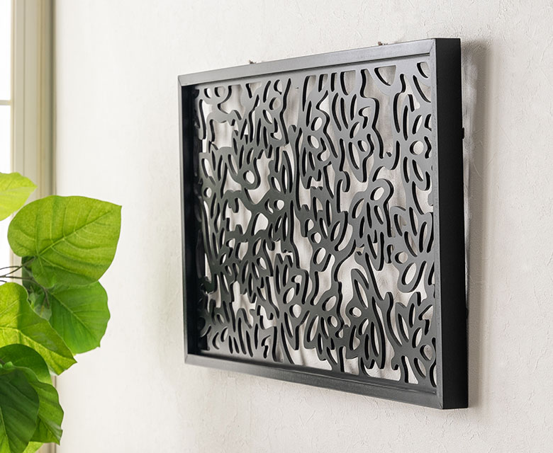 厚みのあるウッドパネル