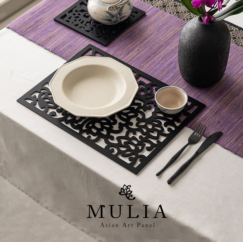 MULIA アジアンアート ランチョンマット
