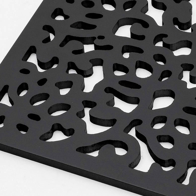 切り絵のような、美しいデザイン