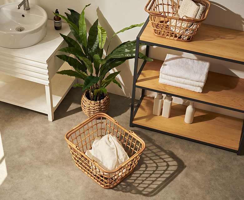 個性的な買い物かご