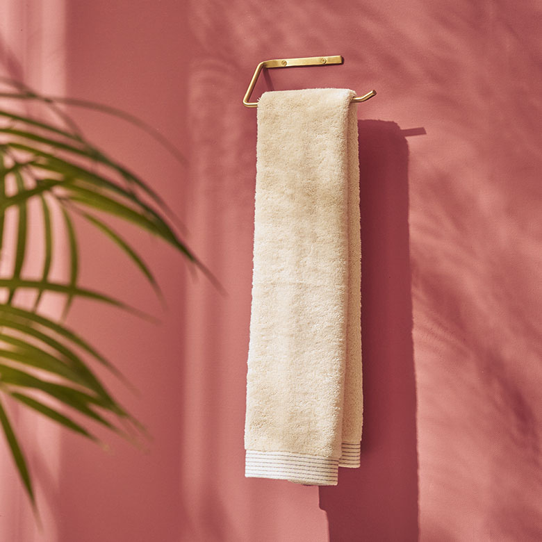 タオル掛けとしても