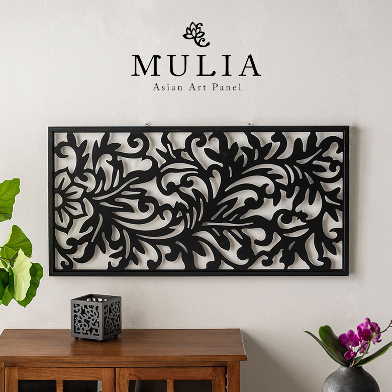 MULIA アジアンデコレーションアートパネル