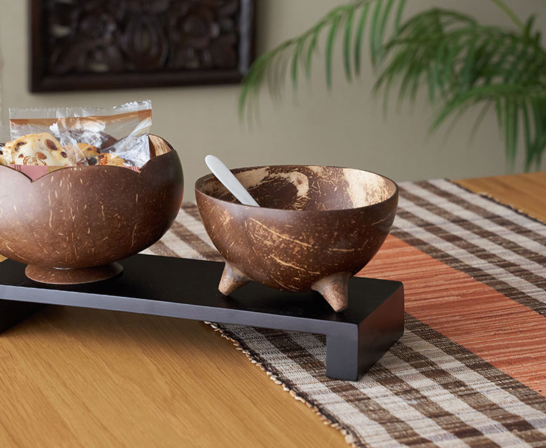 ココナッツを使ったインテリア雑貨