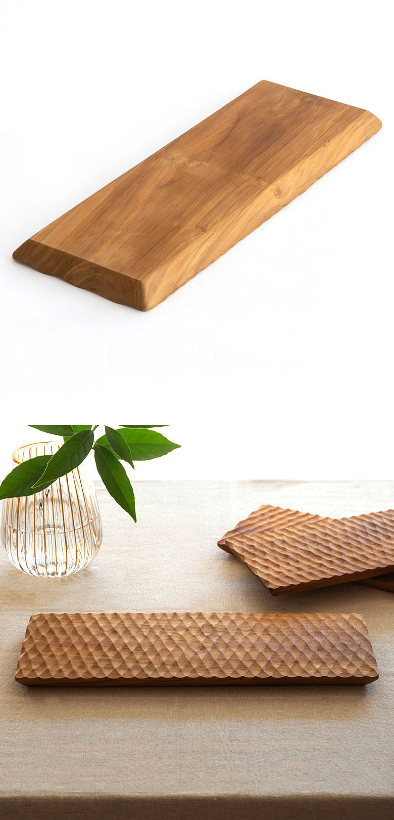 ナチュラルな質感が魅力のお皿