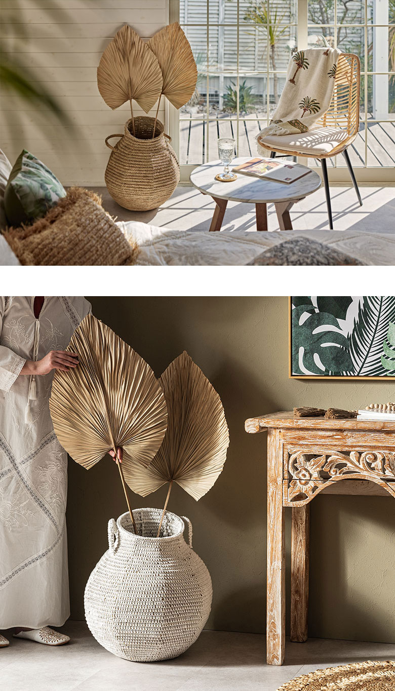 オブジェのような美しさのかご