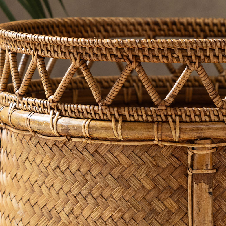 おしゃれなバスケット