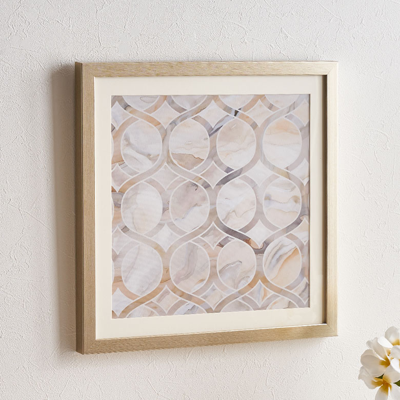 立体的なアートインテリア