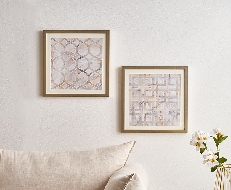 飾れるアート作品