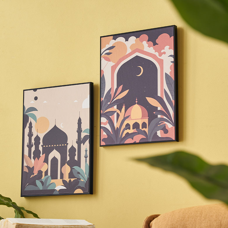 シンプルなデザインポスター