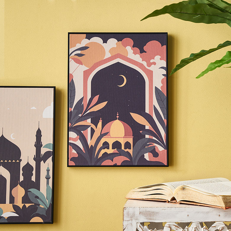 アジアンイラストトインテリア