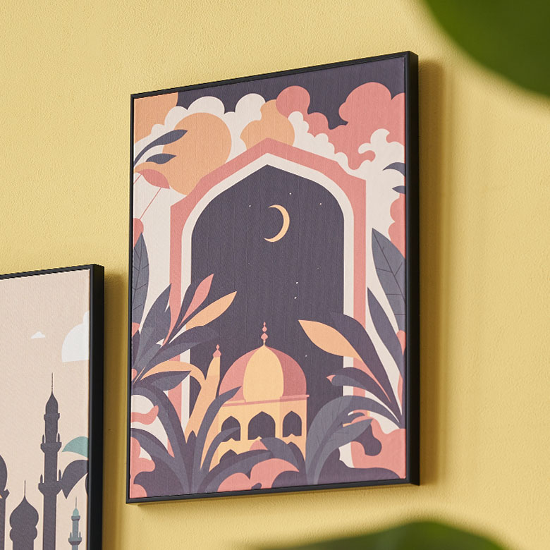 立体的なアートインテリア