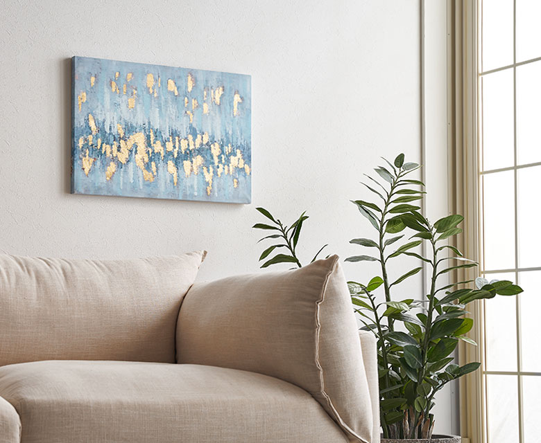 立体的なアートインテリア