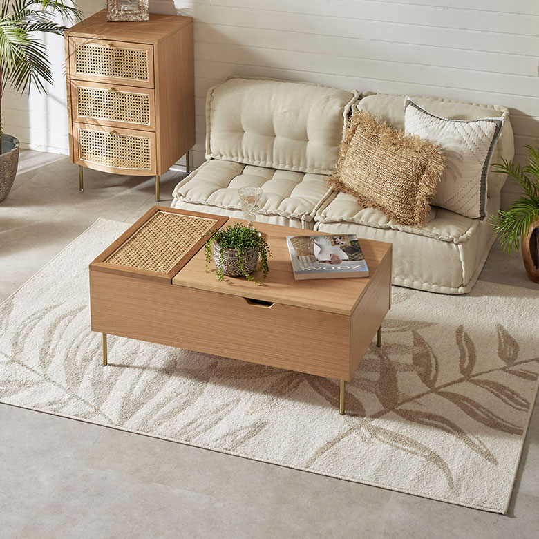 かわいいデザインラグ