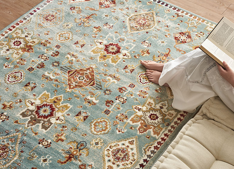 高密度ウィルトン織りならではの表現