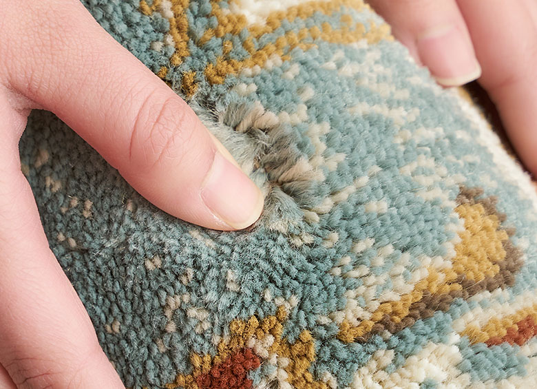 さらっとした肌ざわりの短めのパイル