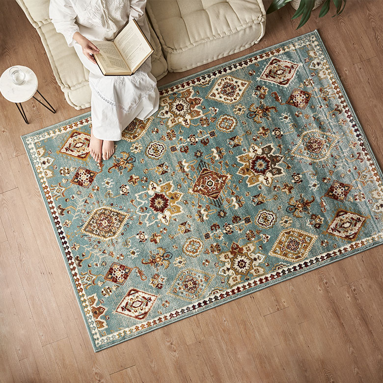 オリエンタルラグ ペルシャ絨毯風 クラシック柄