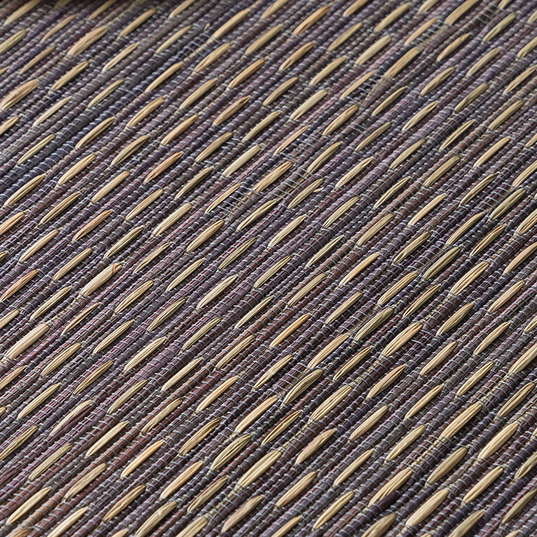 紫色のランチョンマット