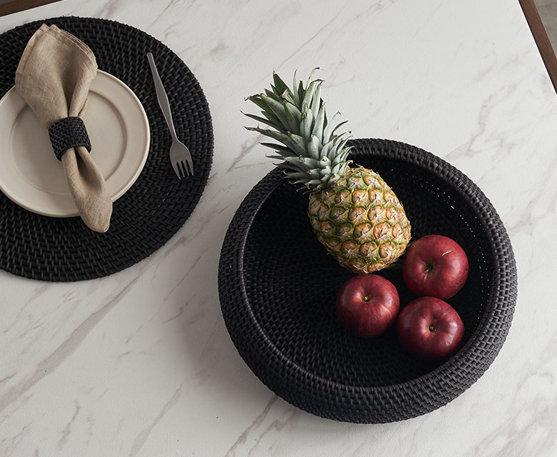 天然素材のバスケット