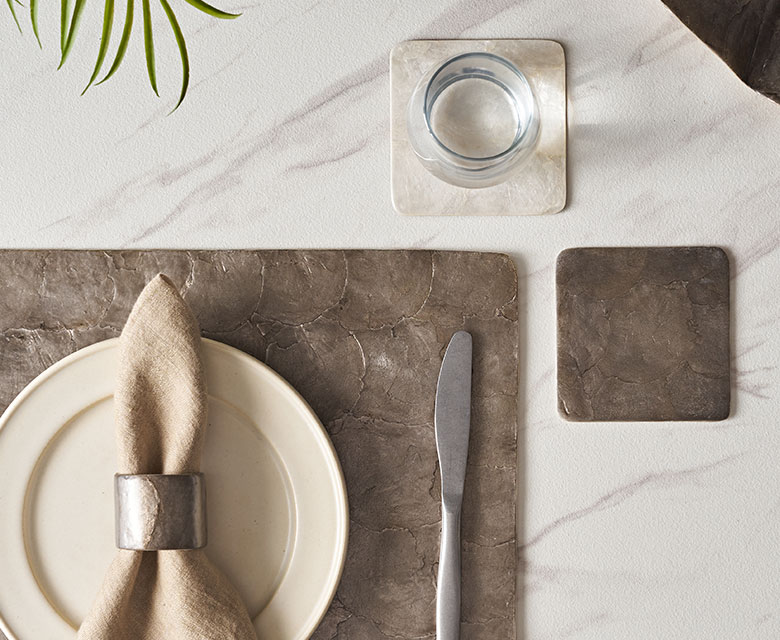 サロンや美容室などの店舗ディスプレイマットとしても