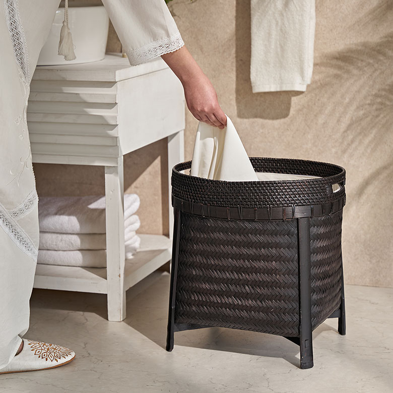 ランドリーバスケットとしても使える