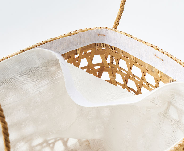 持ち手付きバスケット