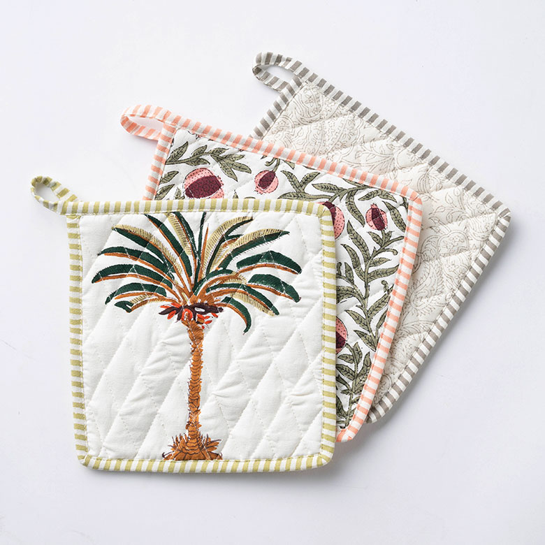 オリジナルデザインの手作りアジアンミトン